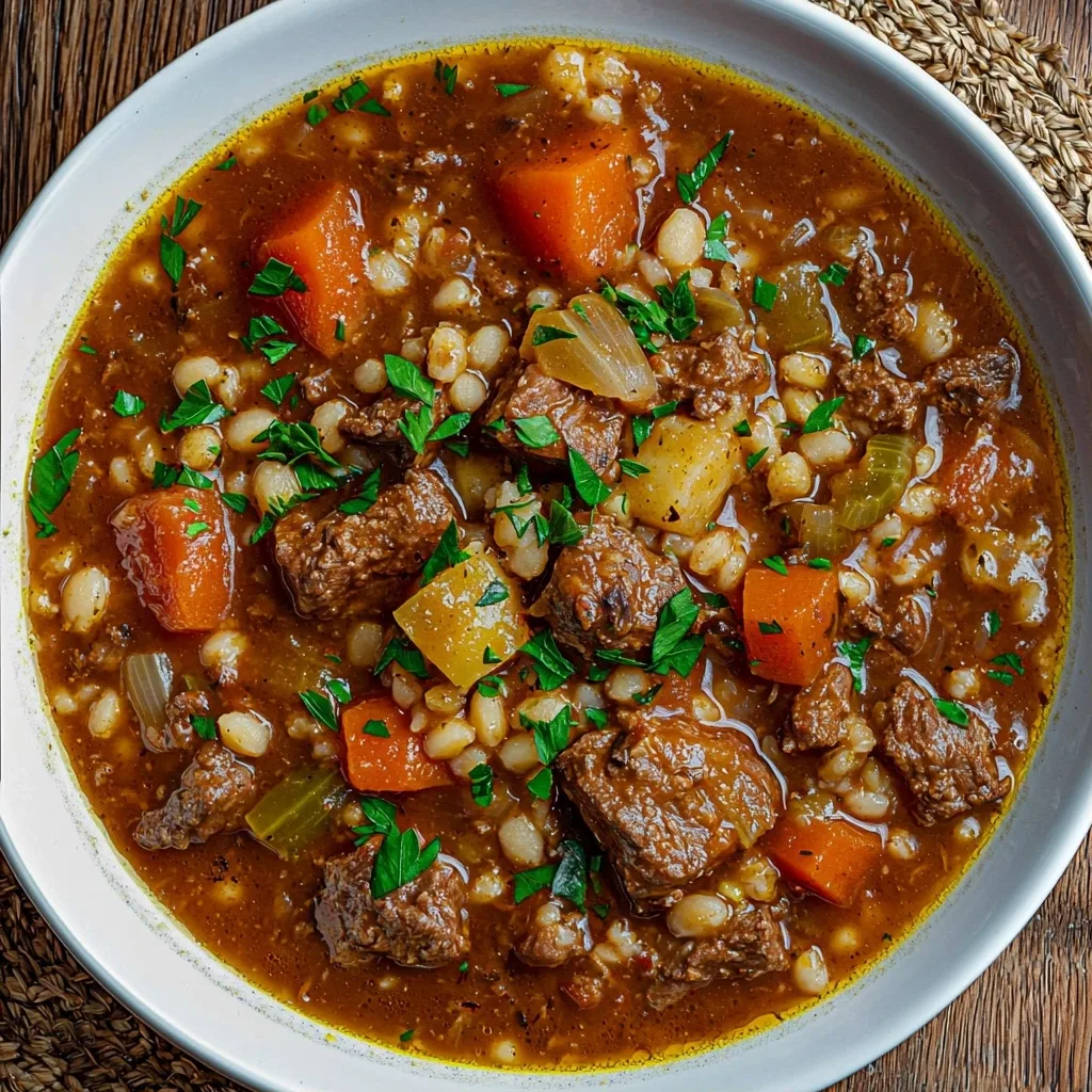 Beef and Barley Stew