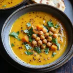 Curried Chickpea Butternut Soup