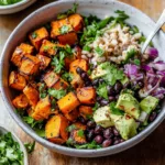 Roasted Sweet Potato Black Bean Bowls