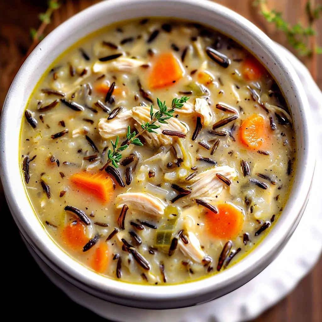 The Ultimate Cozy Chicken and Wild Rice Soup