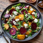 Roasted Beet Salad with Goat Cheese