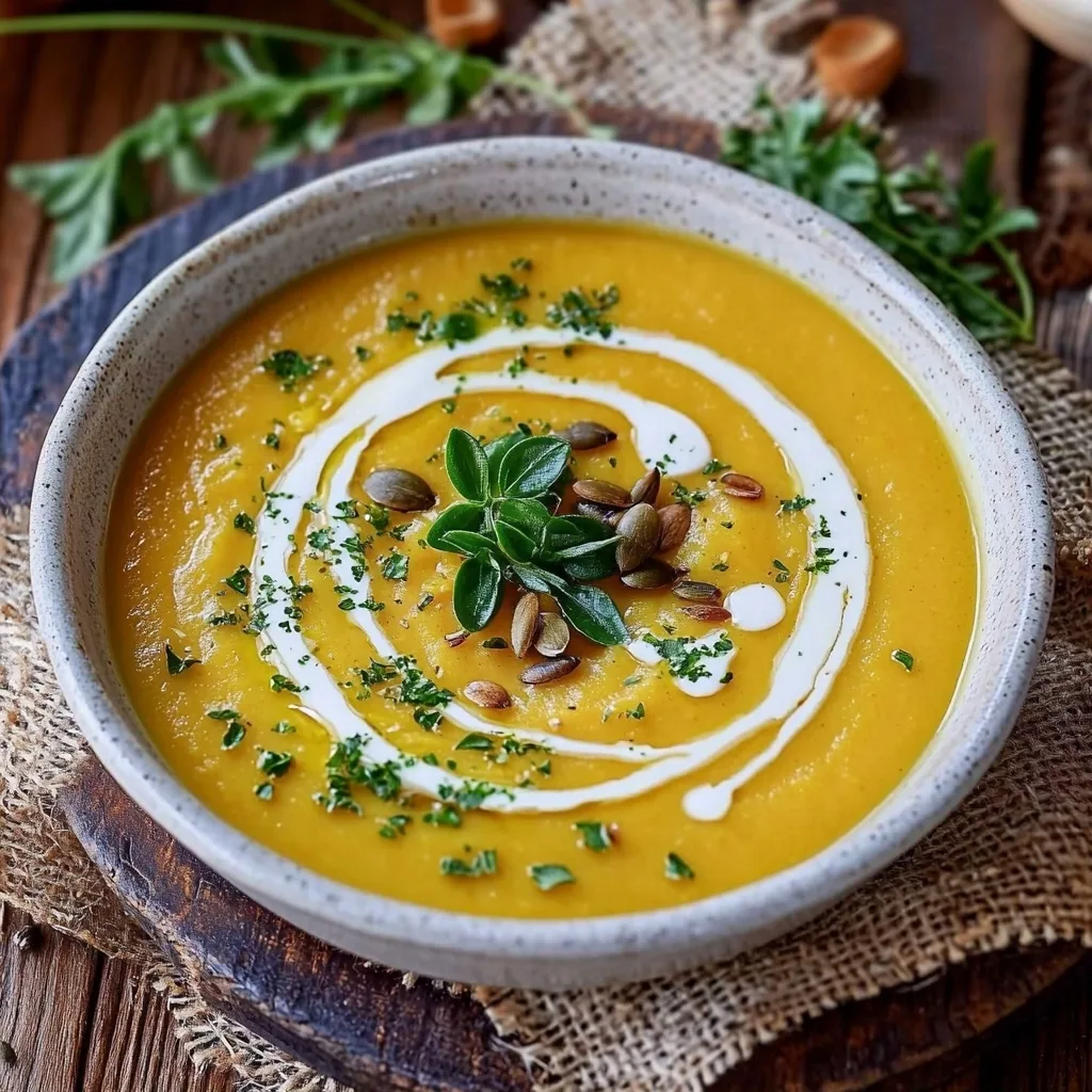 Roasted Butternut Squash Soup with Coconut Milk