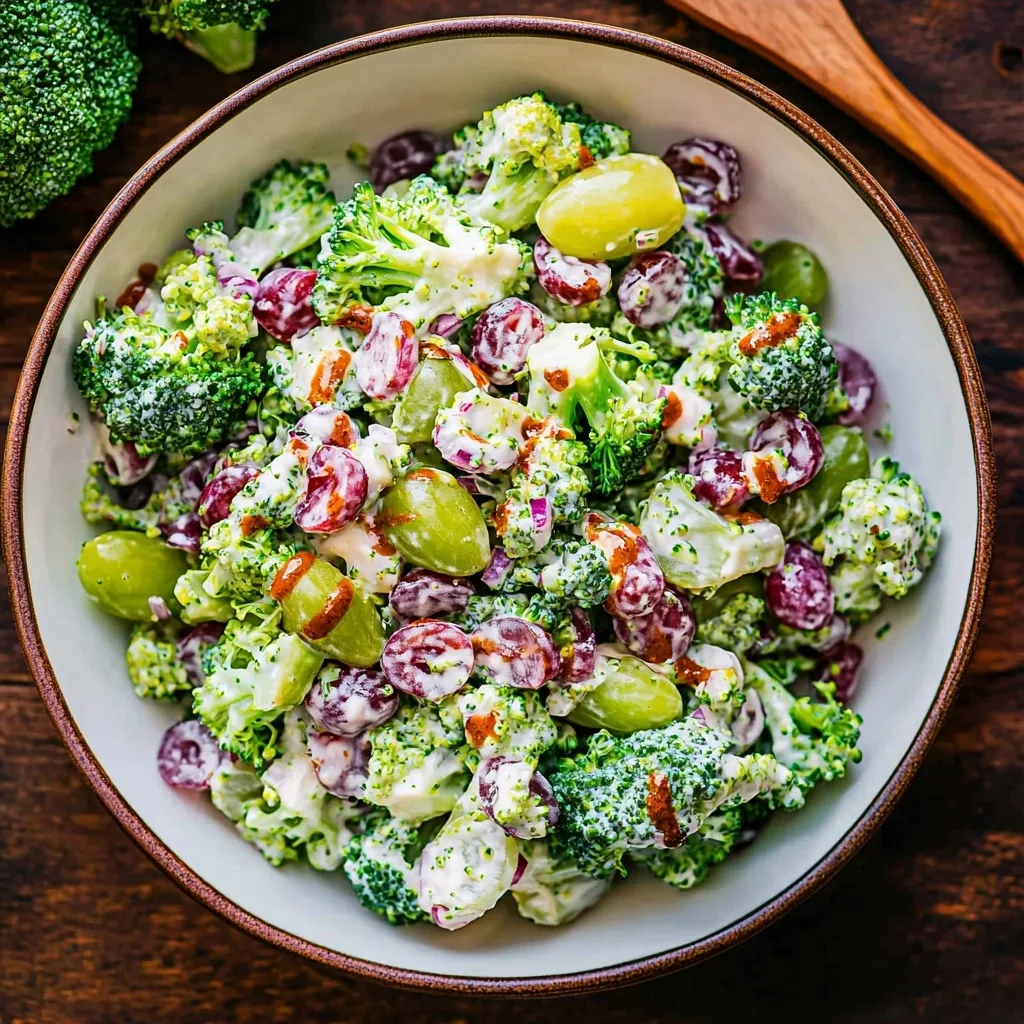 Broccoli Grape Salad: The Ultimate Creamy Crunch
