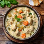 One Pot Creamy Chicken Stew