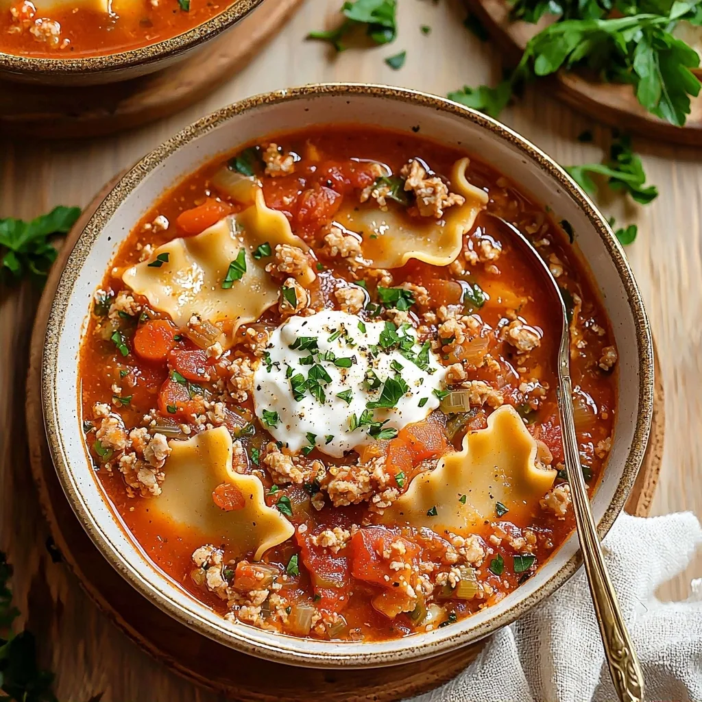 Easy Gluten-Free Lasagna Soup: A Hearty One-Pot Meal