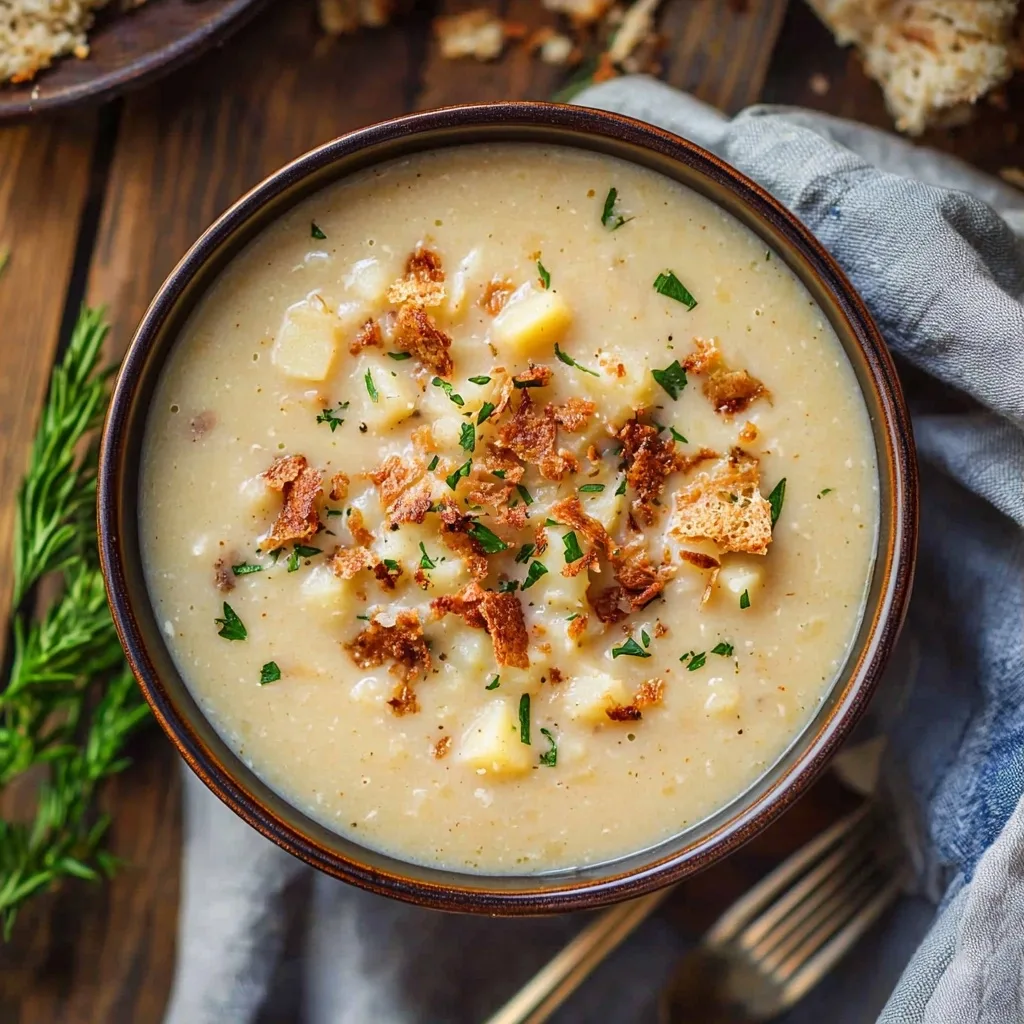 Creamy Hash Brown Potato Soup Recipe