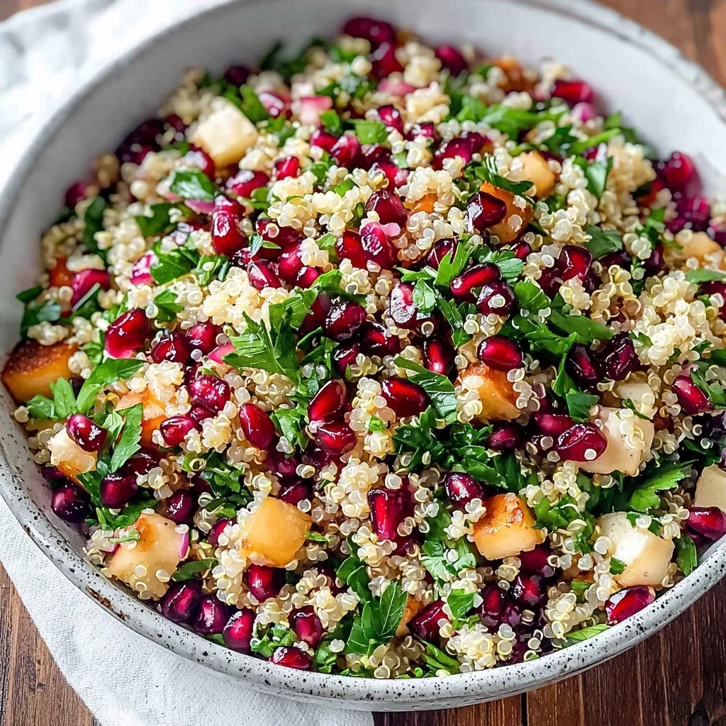Pomegranate Quinoa Salad