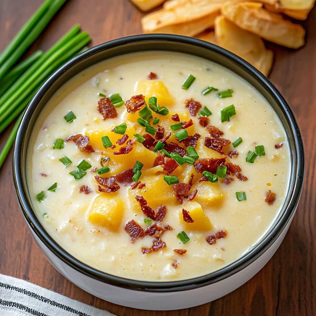 Instant Pot Loaded Potato Soup