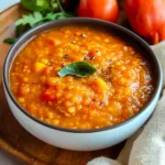 Easy Carrot and Red Lentil Soup Recipe with Tomatoes