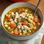 Slow-Cooker Chicken and Pasta Soup