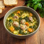 Slow Cooker Italian Wedding Soup