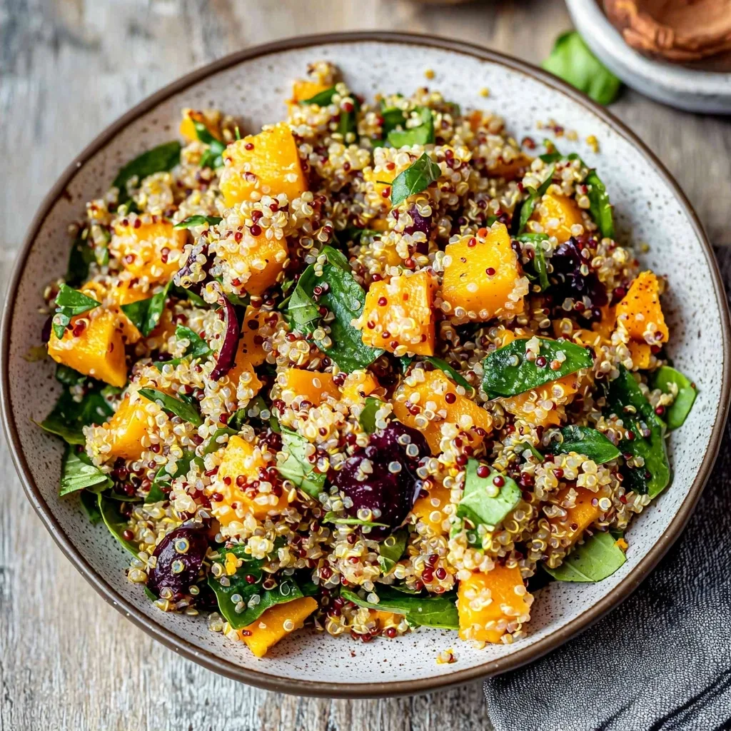Butternut Squash Quinoa Salad
