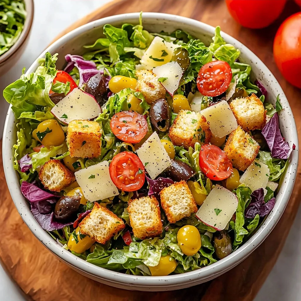 Healthy Copycat Olive Garden Salad