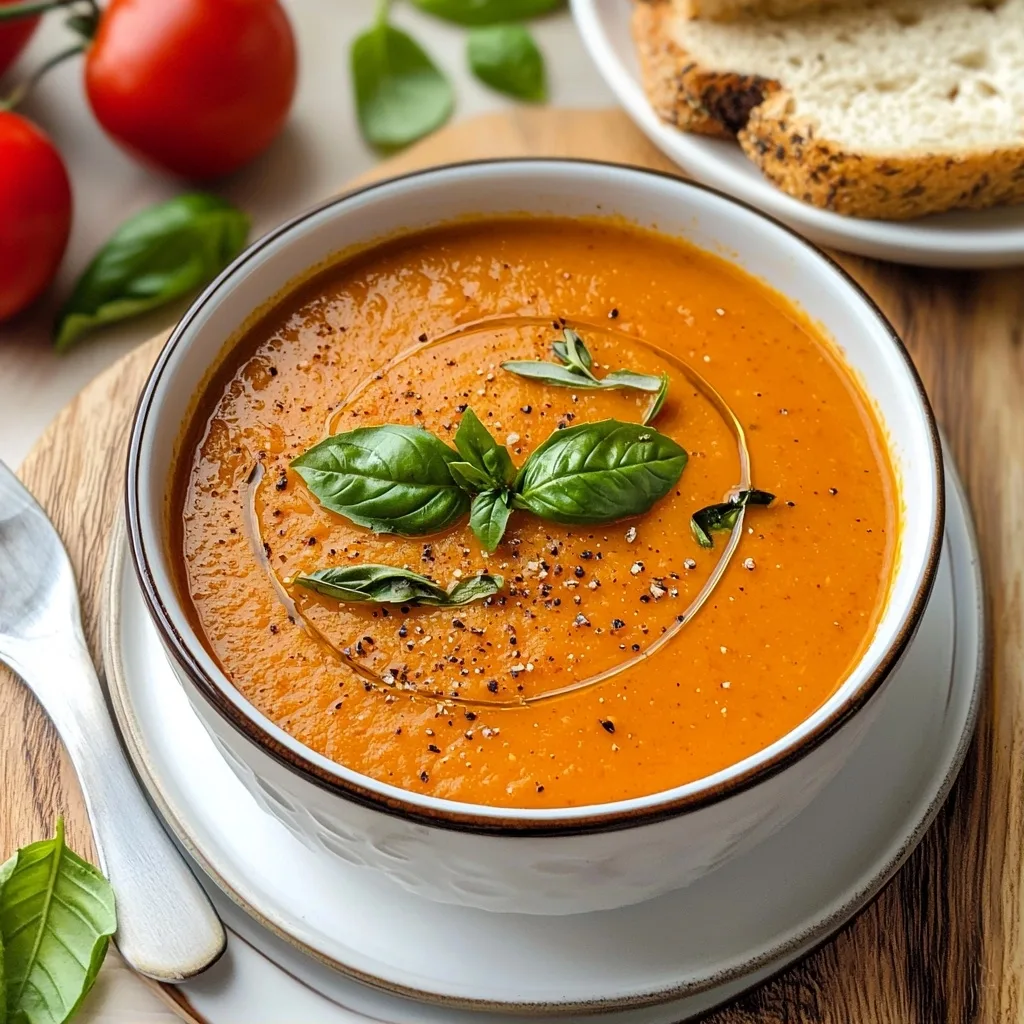 Creamy Roasted Tomato Soup