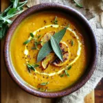 Easy Roasted Acorn Squash Soup
