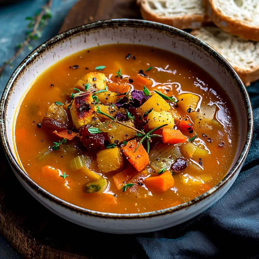 Roasted Vegetable Soup