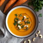Creamy Cashew Carrot Ginger Soup: A Quick Instant Pot Recipe
