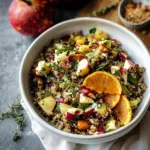 Autumn Quinoa Bowls with Orange-Thyme Vinaigrette