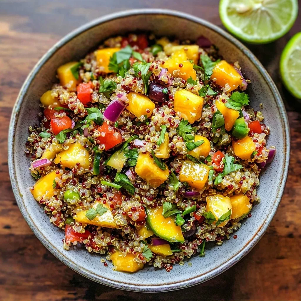 Fiesta Mango Quinoa Salad