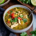Green Chile Chicken Soup