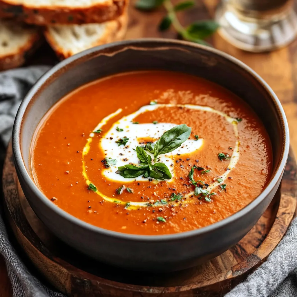 Smoky Roasted Tomato Soup