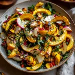 Autumn Delicata Squash Salad