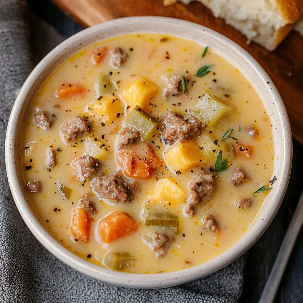 Cheeseburger Soup from Taste of Home: A Creamy Comfort Classic
