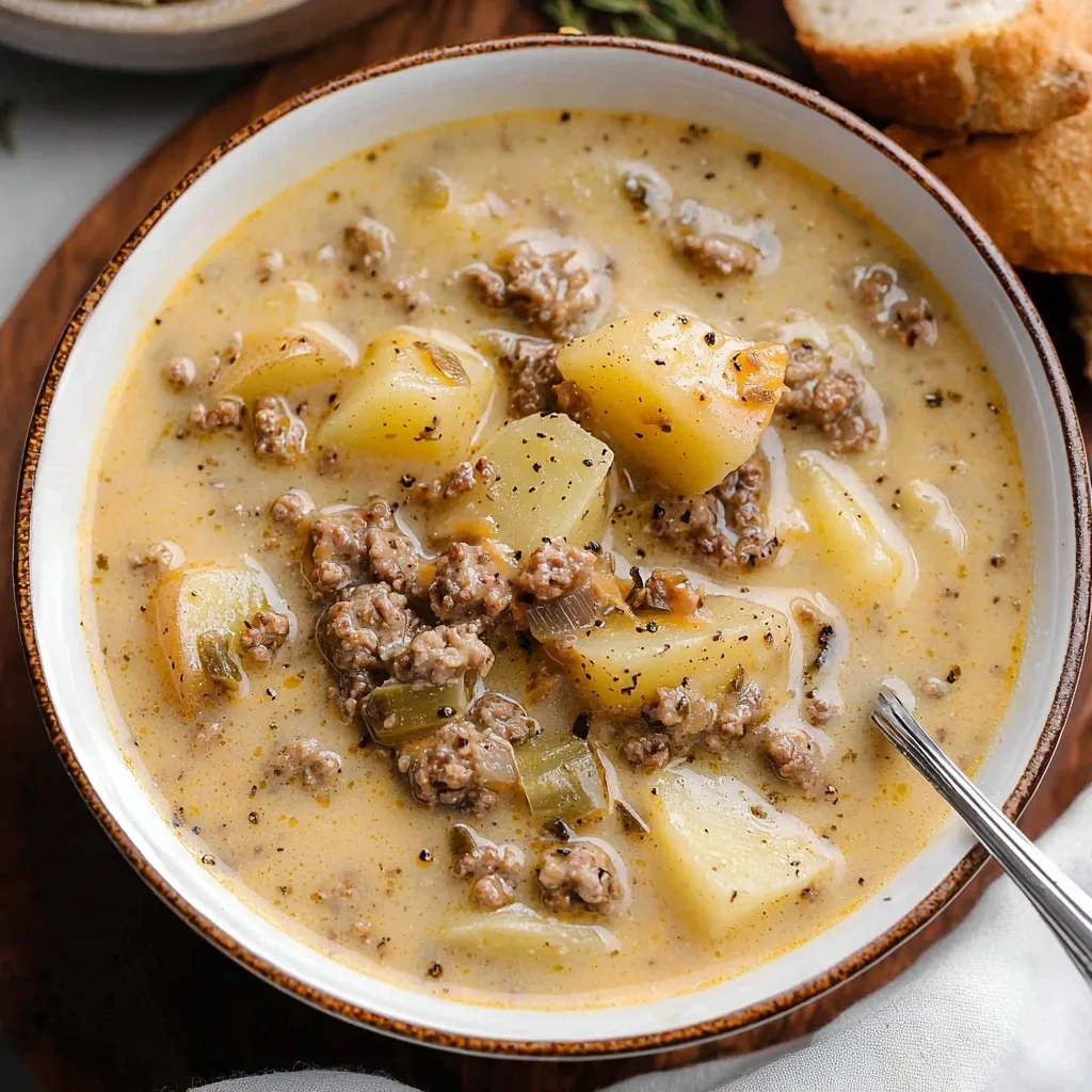 Potato Cheeseburger Soup: The Ultimate Comfort Food Recipe