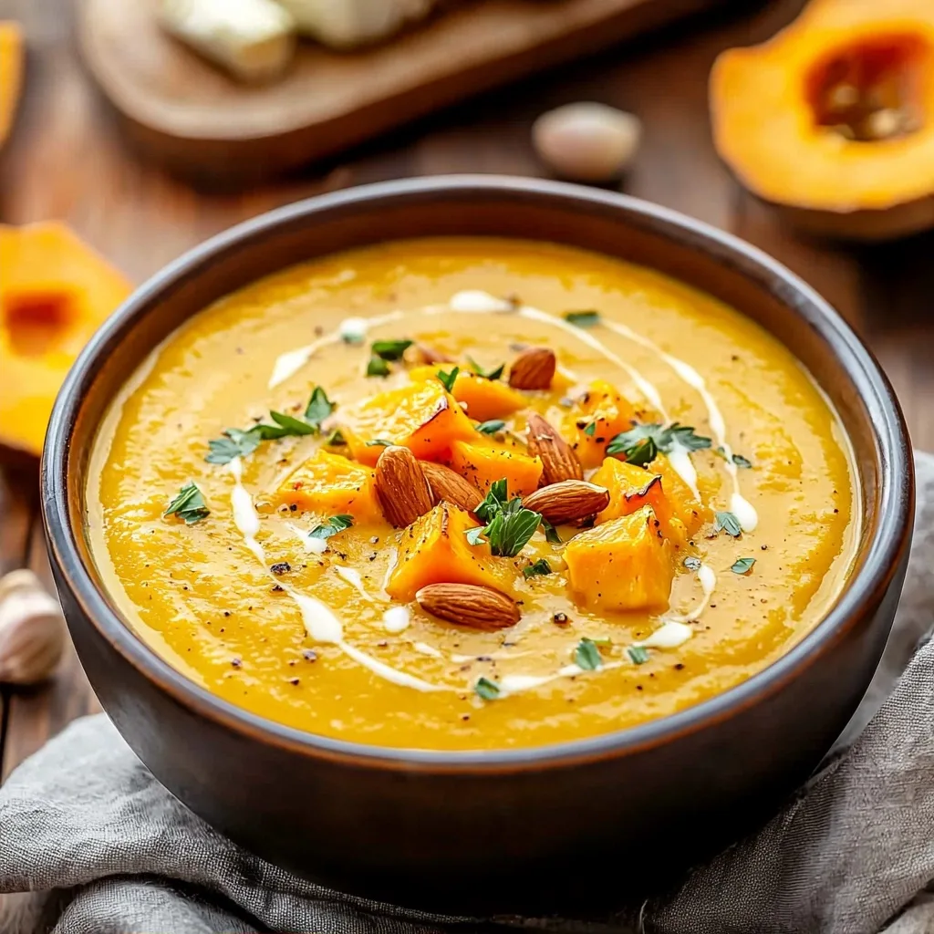 Pressure Cooker Creamy Butternut Squash Soup