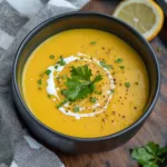 Low Carb Butternut Squash Soup with coconut milk