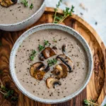 Healthy Mushroom Soup Recipe Without Cream