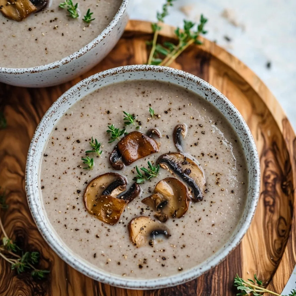 Healthy Mushroom Soup Recipe Without Cream