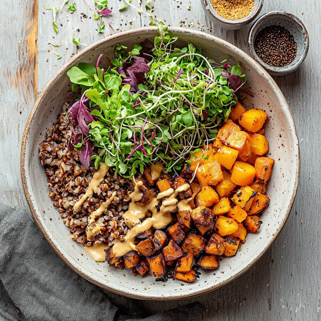 Vegetarian Autumn Grain Bowl
