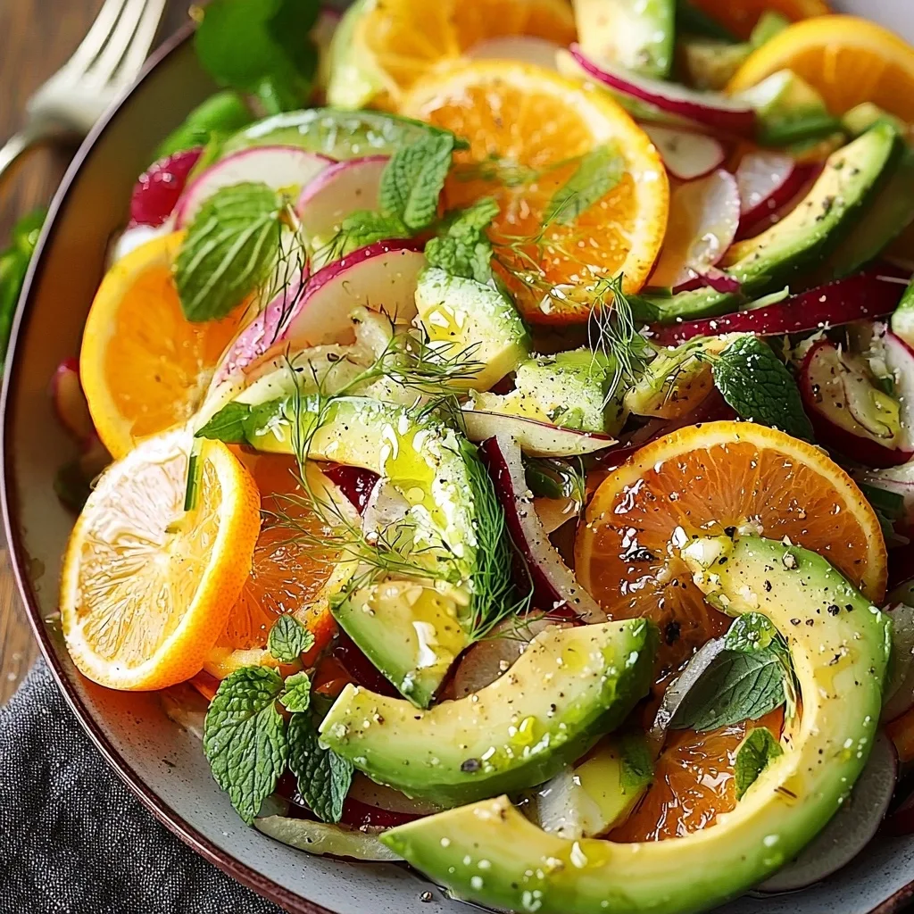 Citrus Salad with Fennel & Avocado