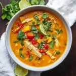 Slow Cooker Thai Chicken and Butternut Soup