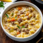 Cheeseburger Macaroni Soup: The Ultimate Cozy Comfort Food