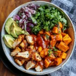 The Best BBQ Chicken Sweet Potato Bowl