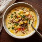 Classic Cheeseburger Soup