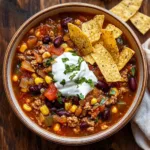 The Best Slow Cooker Taco Soup
