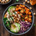 Sweet Potato Chickpea Buddha Bowl (Vegan)
